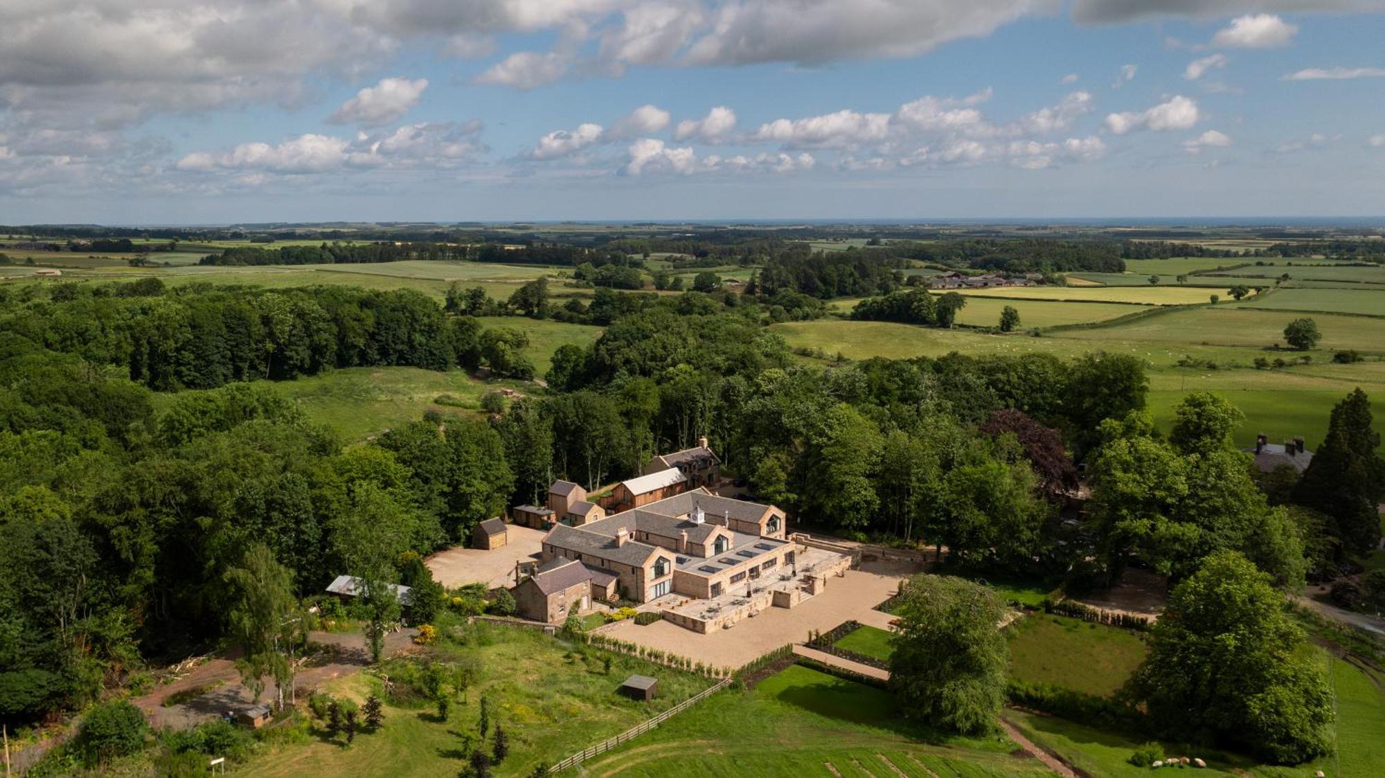 The Tempus At Charlton Hall Estate Alnwick Exterior foto